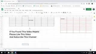 How To Change Cell Border Color in Google Sheet