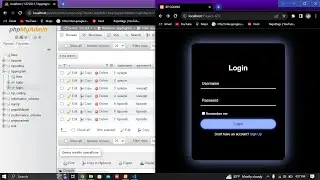 Database Connection of login form using PHP | Easy method of database connection using PHP | BP CODE