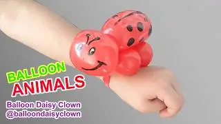 Ladybug - Balloon Animals TUTORIAL DIY