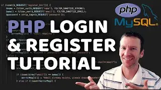 PHP Login System Tutorial with MYSQL