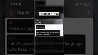 Snapchat AI caught lackin’ 💀