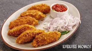 Kurkure Momos Recipe - Crunchy & Juicy Soya Veg Momo - CookingShooking