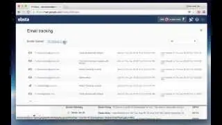 Tracking email opens in Gmail with Ebsta