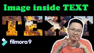 How to Place an Image Inside Text Using Filmora9