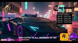 Live Car meet | Supercars Convoy | FiveM | GTA V Roleplay | Carolina state RP | Cops Showing Up