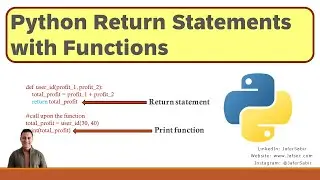 Python Return Statements with Functions