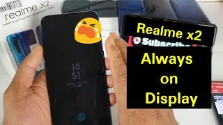 Realme x2 always on display features