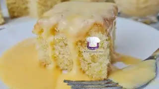 ICED LIME SQUARE CAKE