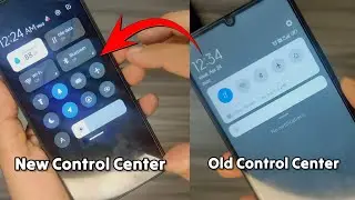 How to change Control Center in Redmi 13C