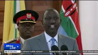 Kenyan president says anti-tax protests were 'hijacked by criminals'