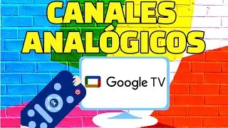 Cómo sintonizar canales analógicos Google TV TV TCL Configurar Televisión analógica por cable 2023