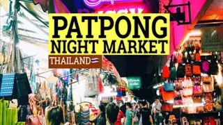 Walking In Silom Patpong, At The Night In Bangkok, Thailand