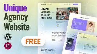 How to Make a FREE Agency Website in 2025 (WordPress & Elementor Tutorial for Beginners)