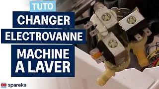 Comment changer l'électrovanne d'une machine à laver