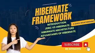 #01 Hibernate Framework Intro | ORM | JDBC vs Hibernate | Hibernate Architecture | Adv of Hibernate