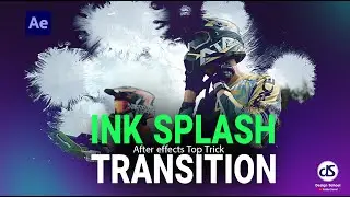 After effects easy transition : Ink splash transition for video