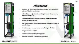 KissRO - Self-Adapting Reverse Osmosis Systems