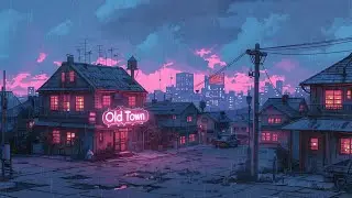 Dreamy 1980s/90s Japanese Town Ambience 🌆 Lofi Hip Hop Beats Nostalgic Vibes 🌸 Lofi Rain Playlist