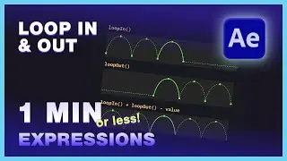 Loop In & Out with loopOut() - After Effects Expression