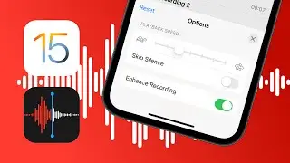 How To Remove Background Noise On iOS 15 With Voice Memos