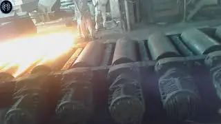 Hot Rolling Process With Giant Machine