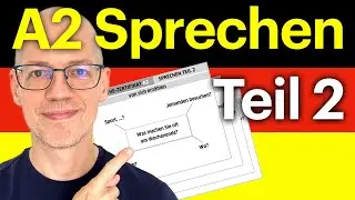 A2 Speaking Exam Part 2. Learn German.