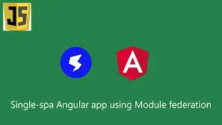 Single-spa Angular applications using webpack module federation