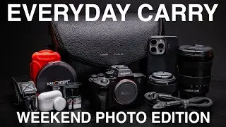 My Minimalist & Stylish Weekend EDC Photography Camera Carry | Grams28 172 Camera Sling