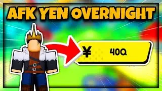 HOW TO AFK farm YEN OVERNIGHT in (Roblox Anime Fighters Simulator)