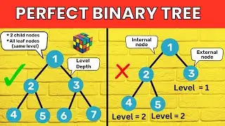 Perfect Binary Tree - Tree Data Structure - Data Structures and Algorithms - Coding With Clicks