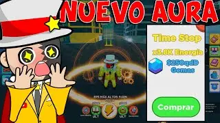 NUEVO AURA TIME STOP EN ANIME PUNCHING SIMULATOR ROBLOX *UPDATE 17*