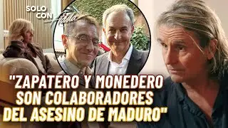 Nacho Cano asegura que Monedero y Zapatero trabajan con la dictadura de Maduro | Solo con Adela