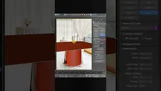 Cloth simulations in 3ds Max #3dsmax #3ds #cloth #modeling #3d #architecture #designer #interior