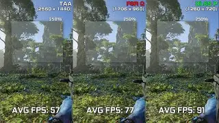 DLSS Performance vs FSR Quality vs Native at 1440p