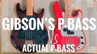 Gibson’s ’P-Bass’ VS Actual P-Bass! - Grabber VS Precision