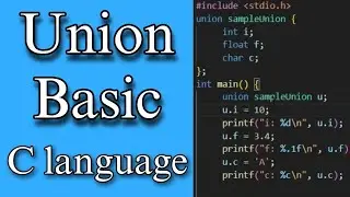 "Mastering Union in C Language: Tutorial for Beginners"