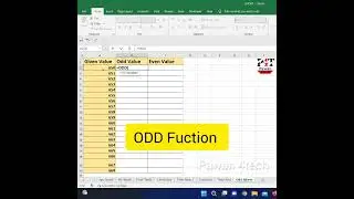 How Change Odd Number To Even Number | And | Even Number Odd Number In Excel | 