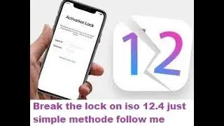 Free Untethered iCloud Bypass iOS 12/12.4.9 Windows | iCloud Bypass iOS12.4.8|iCloud Bypass iOS13/14