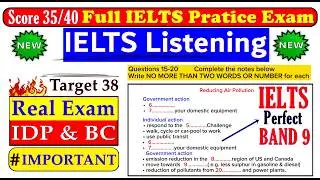 IELTS LISTENING PRACTICE TEST 2024 WITH ANSWERS | 30.07.2024