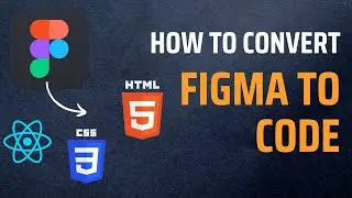 Convert Figma design to HTML CSS / React | In 3mins 🔥