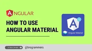 How to Use Angular Material in Project | Material in Angular | Angular Material Widgets