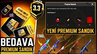 YENİ PREMIUM SANDIK | PREMIUM SANDIK | 3.3 GÜNCELLEME | PUBG MOBILE