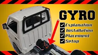 How to Install Gyro on RC Car (feat WPL D12)