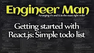 Getting started with React.js: Simple todo list