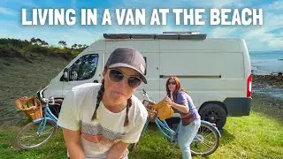 VAN LIFE on the WEST COAST of FRANCE. (Van life Europe - Western France)