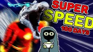 Dinosaurs Have SUPER SPEED! - ARK 100 Days Aberration