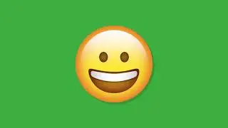 Green Screen Animated Smiley Face imoji icon   Free Chroma key Effects