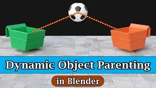 Dynamic Parenting In Blender | Dynamically Change An Object's Parent Using Child-Of Constraint