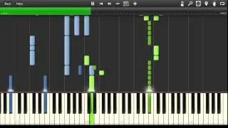 The Script - Hall of Fame ft. will.i.am Full (1) Synthesia Tutorial