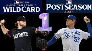 Orioles vs Royals | Game 1 | MLB Wildcard Playoffs  Live Reaction